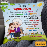 Personalized Gift For Grandson You Are Pillow 30477 thumb 1