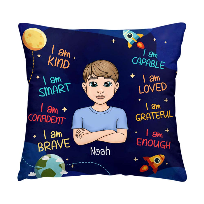 Personalized Gift For Grandson I Am Kind Pillow 30491 1