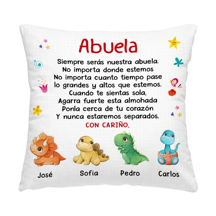 Personalized Gift For Grandma Spanish Pillow 30498 1