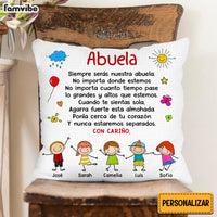 Personalized Gift For Grandma Spanish Pillow 30498 thumb 1