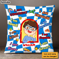 Personalized Gift For Grandson  Affirmation Pillow 30501 thumb 1