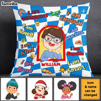 Personalized Gift For Grandson  Affirmation Pillow 30501 thumb 1