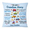 Personalized Gift For Grandson Granddaughter Custom Theme Pillow 30505 1