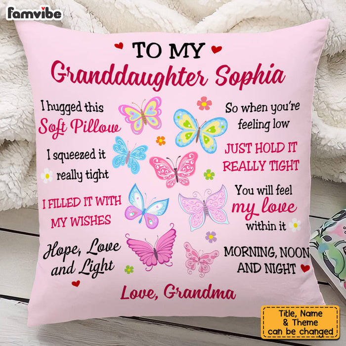 Personalized Gift For Grandson Granddaughter Custom Theme Pillow 30505 1