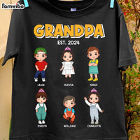 Personalized Gift For Grandpa Est. Shirt - Hoodie - Sweatshirt 30510 thumb 1