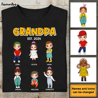 Personalized Gift For Grandpa Est. Shirt - Hoodie - Sweatshirt 30510 thumb 1