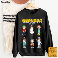 Personalized Gift For Grandpa Est. Shirt - Hoodie - Sweatshirt 30510 thumb 1