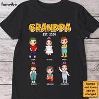 Personalized Gift For Grandpa Est. Shirt - Hoodie - Sweatshirt 30510 thumb 1