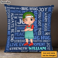 Personalized Gift For Grandson Big Hug Pillow 30512 thumb 1