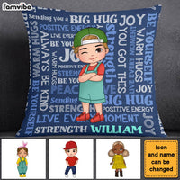 Personalized Gift For Grandson Big Hug Pillow 30512 thumb 1