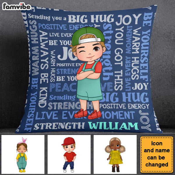 thumbnail interactive-video image 1 of Skizbcw Fathers Day Grandpa/Husband/Son In Law/Son Pillow Covers Gifts (Brown Green - GP, 18" L X 18" W 1 of 14