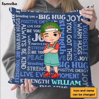Personalized Gift For Grandson Big Hug Pillow 30512 thumb 1