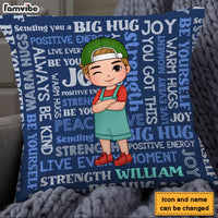 Personalized Gift For Grandson Big Hug Pillow 30512 thumb 1