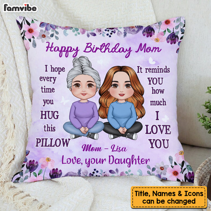 Personalized Gift For Mom I Love You Pillow 30514 1
