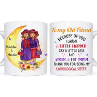 Personalized Gift For Friends To My Old Friend Moon Mug 30517 thumb 1