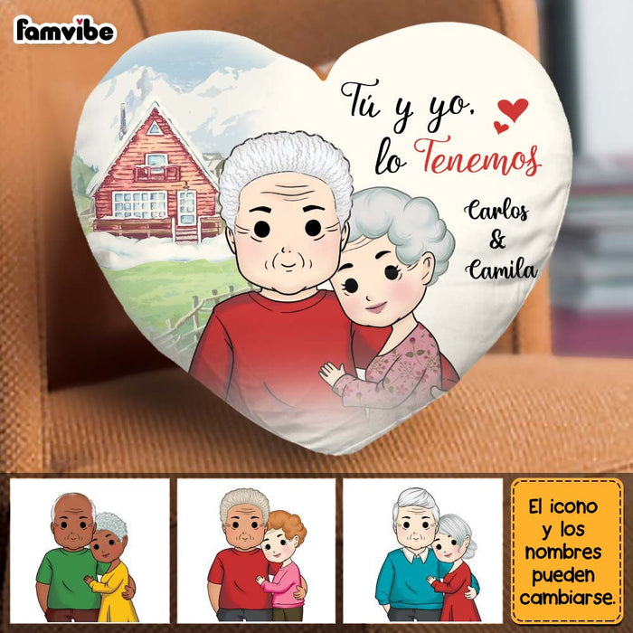 Personalized Tú Y Yo, Lo Tenemos Shaped Pillow 30524 1