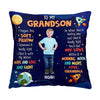 Personalized Gift For Grandson Photo Hug This Pillow 30525 1