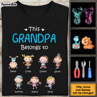 Personalized Gift For This Grandpa Belongs To Shirt - Hoodie - Sweatshirt 30534 thumb 1