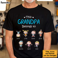 Personalized Gift For This Grandpa Belongs To Shirt - Hoodie - Sweatshirt 30534 thumb 1