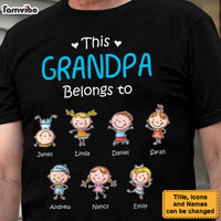 Personalized Gift For This Grandpa Belongs To Shirt - Hoodie - Sweatshirt 30534 thumb 1