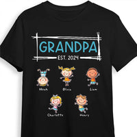 Personalized Gift For Grandpa Est. 2024 Shirt - Hoodie - Sweatshirt 30535 thumb 1