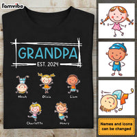 Personalized Gift For Grandpa Est. 2024 Shirt - Hoodie - Sweatshirt 30535 thumb 1