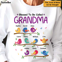 Personalized Blessed To Be Called Grandma Shirt - Hoodie - Sweatshirt 30541 thumb 1