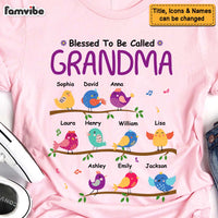 Personalized Blessed To Be Called Grandma Shirt - Hoodie - Sweatshirt 30541 thumb 1