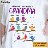 Personalized Blessed To Be Called Grandma Shirt - Hoodie - Sweatshirt 30541 thumb 1