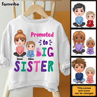 Personalized Gift For Kids Promoted To Big Sister Kid T Shirt - Kid Hoodie - Kid Sweatshirt 30550 thumb 1