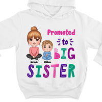 Personalized Gift For Kids Promoted To Big Sister Kid T Shirt - Kid Hoodie - Kid Sweatshirt 30550 thumb 1