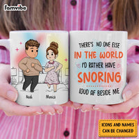 Personalized No One I'd Rather Snoring Loud Beside Me Mug 30552 thumb 1