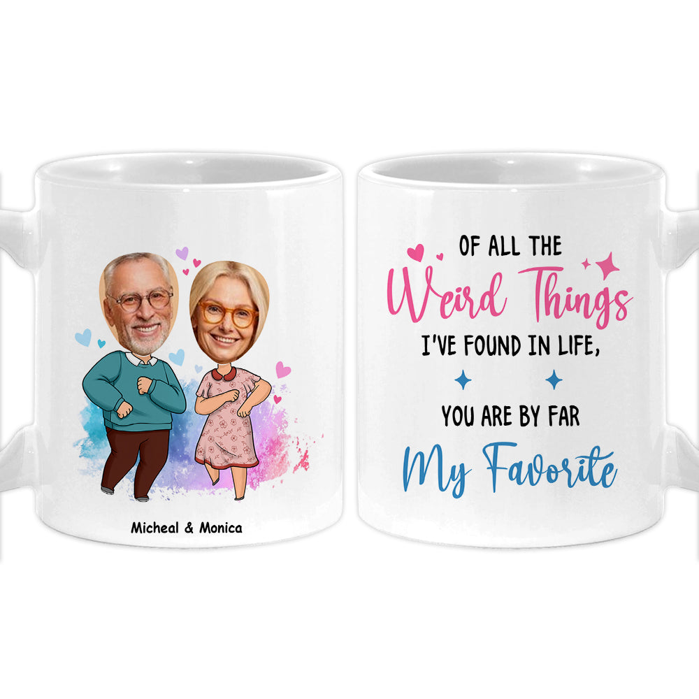 Personalized You Are By Far My Favorite Couple Mug 30556 Primary Mockup