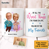 Personalized You Are By Far My Favorite Couple Mug 30556 thumb 1