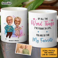 Personalized You Are By Far My Favorite Couple Mug 30556 thumb 1