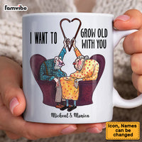 Personalized I Want To Grow Old With You Mug 30557 thumb 1
