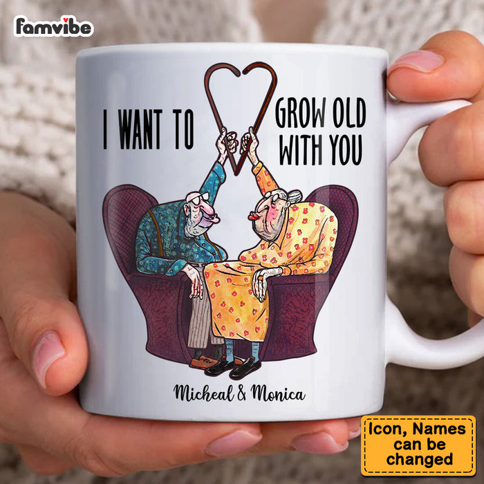 Personalized I Want To Grow Old With You Mug 30557 1