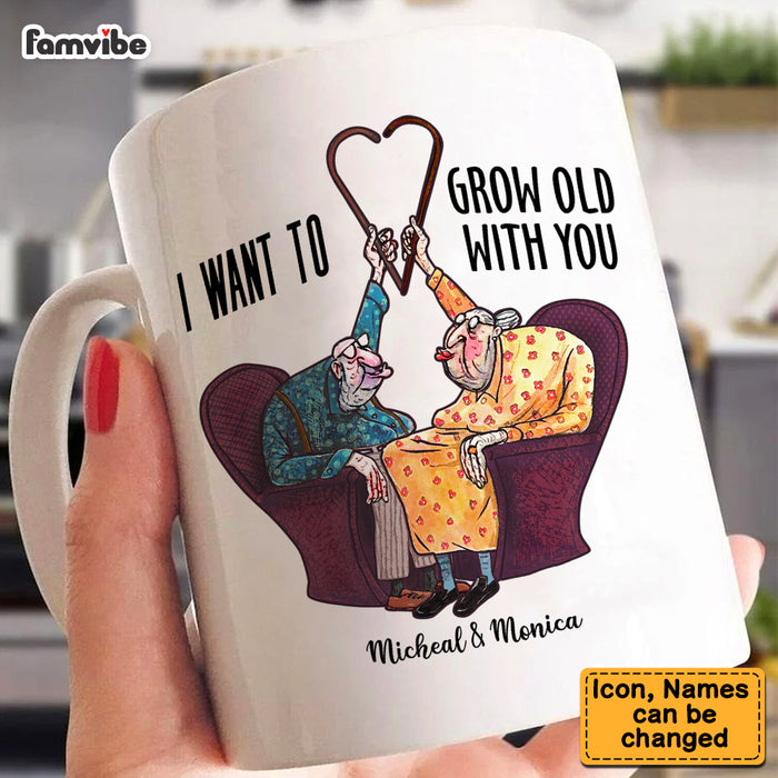 Personalized I Want To Grow Old With You Mug 30557 1