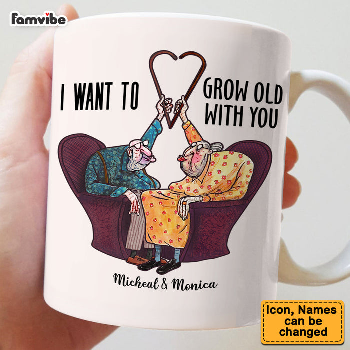 Personalized I Want To Grow Old With You Mug 30557 1