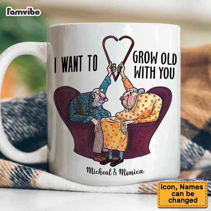 Personalized I Want To Grow Old With You Mug 30557 1