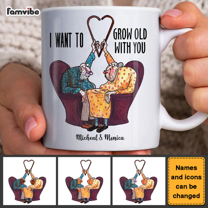 Personalized I Want To Grow Old With You Mug 30557 1