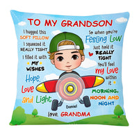 Personalized Gift For Grandson Pilot Pillow 30558 thumb 1