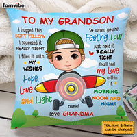 Personalized Gift For Grandson Pilot Pillow 30558 thumb 1