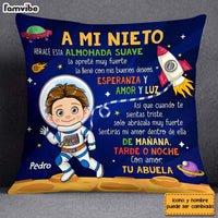 Personalized Gift For Grandson Astronaut Space Spanish Pillow 30703 thumb 1