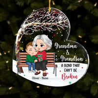 Personalized Gift For Grandson Ornament 30563 thumb 1