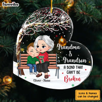 Personalized Gift For Grandson Ornament 30563 thumb 1