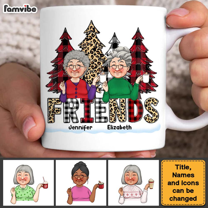 Personalized Gift For Friends Buffalo Plaid Mug 30568 1