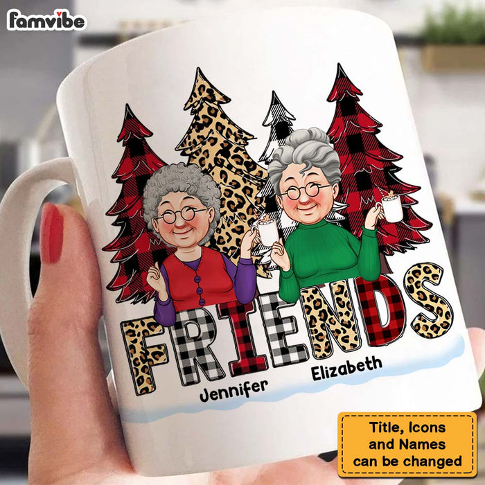 Personalized Gift For Friends Buffalo Plaid Mug 30568 1