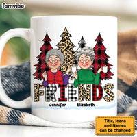 Personalized Gift For Friends Buffalo Plaid Mug 30568 thumb 1