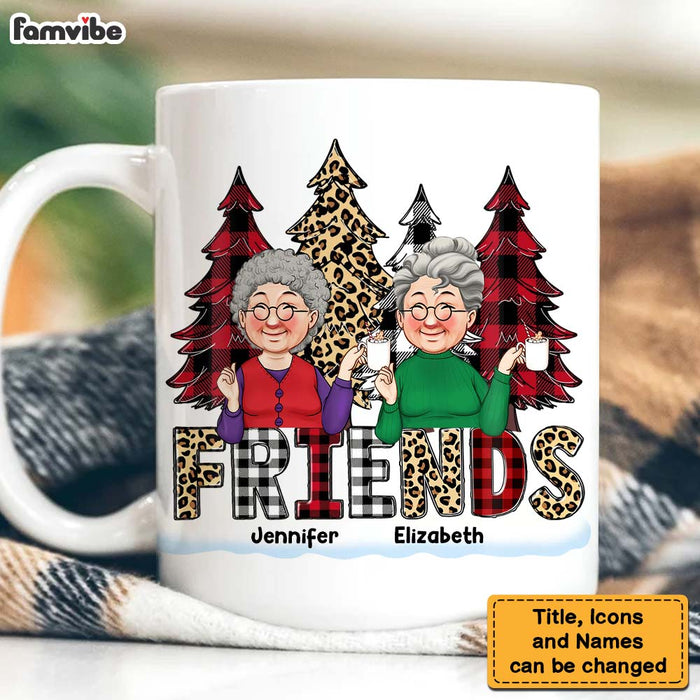 Personalized Gift For Friends Buffalo Plaid Mug 30568 1
